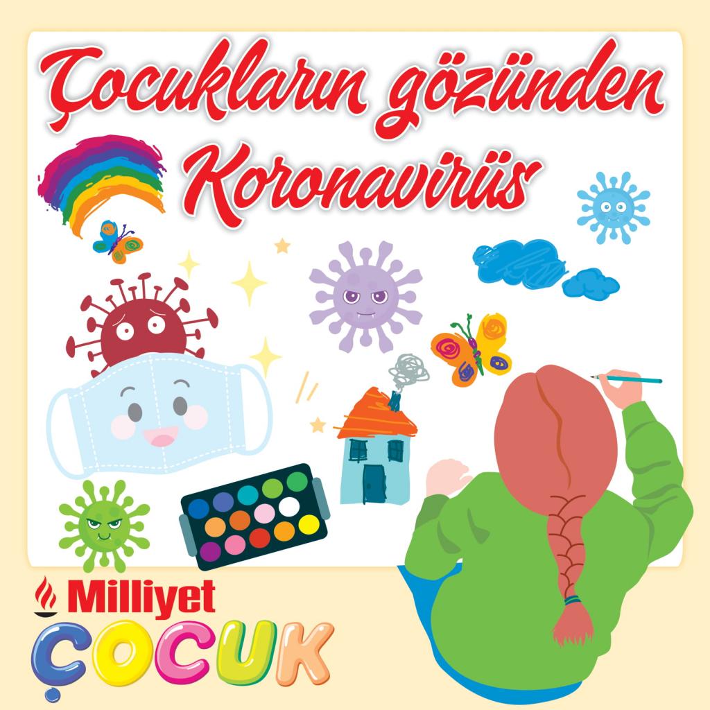 <Çocukların gözünden koronavirüs