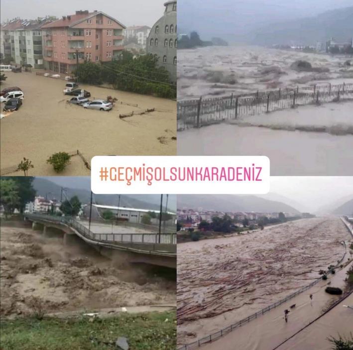 <AFAD: Kastamonu’da yaşanan sel felaktinde 5 kişinin hayatını kaybettiğini duyurdu. Bartın’da ise kayıp 1 kişiyi arama çalışmalarının devam ettiği bildirildi.